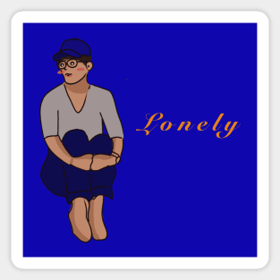 Lonely Sticker